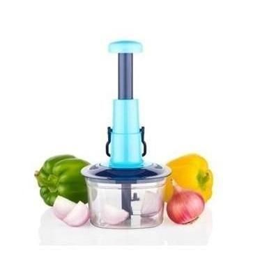 Manual Fruit and Vegetable Chopper | 3-Blade Swift Cutter